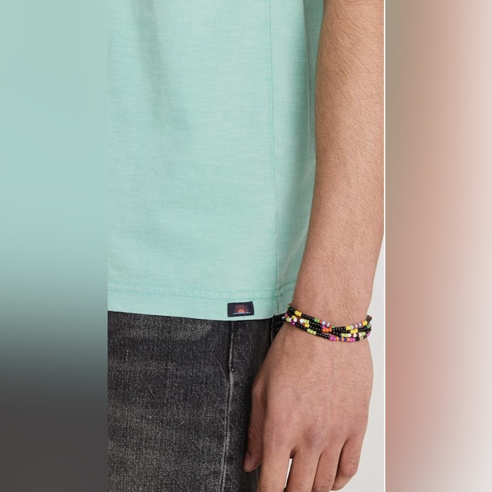 Faherty Men's Sunwashed Pocket Tee - Picture 3 of 7